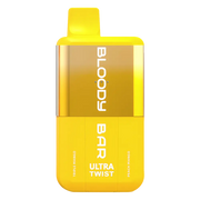 Bloody Bar Ultra Twist 20K Prefilled Pod Kit in Triple Mango/ Peach Mango – dual-flavor vape device with up to 20,000 puffs.